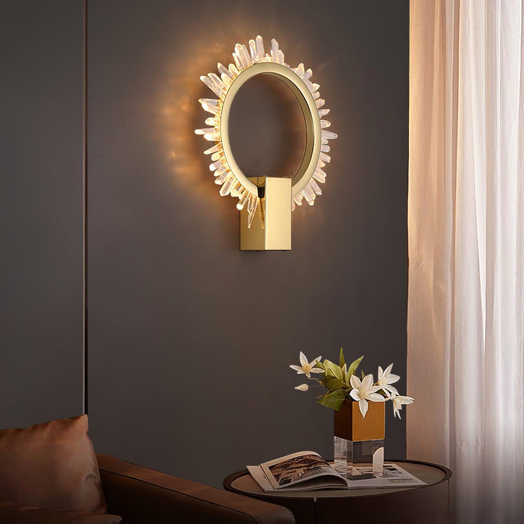 Willa Applique Murale Cristal Moderne - Neutralighting