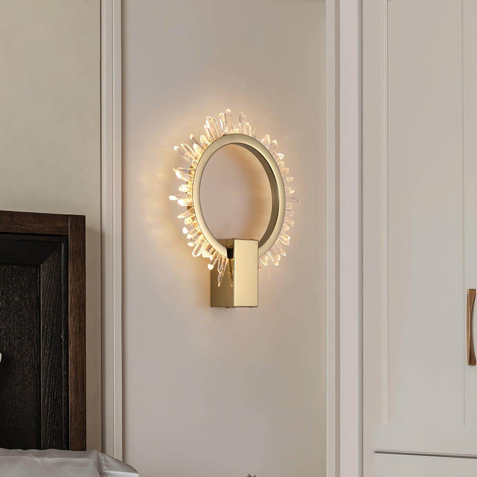 Willa Applique Murale Cristal Moderne - Neutralighting