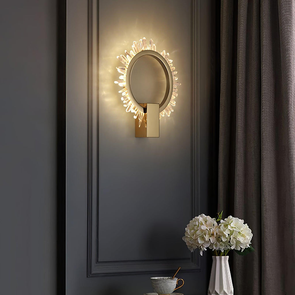 Willa Applique Murale Cristal Moderne - Neutralighting