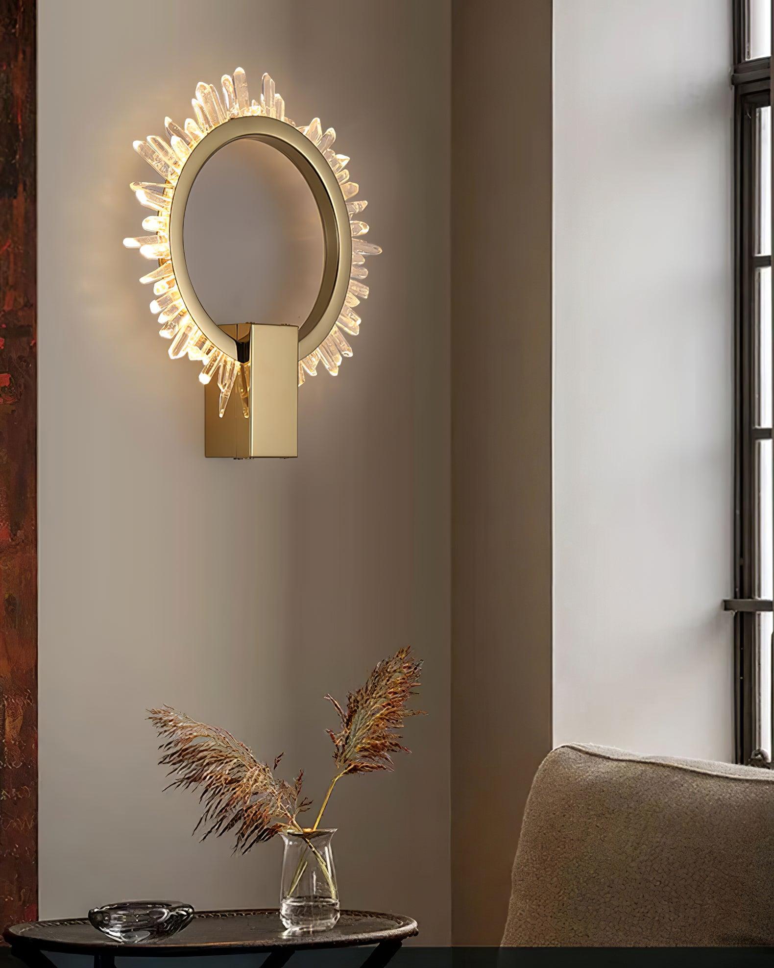 Willa Applique Murale Cristal Moderne - Neutralighting