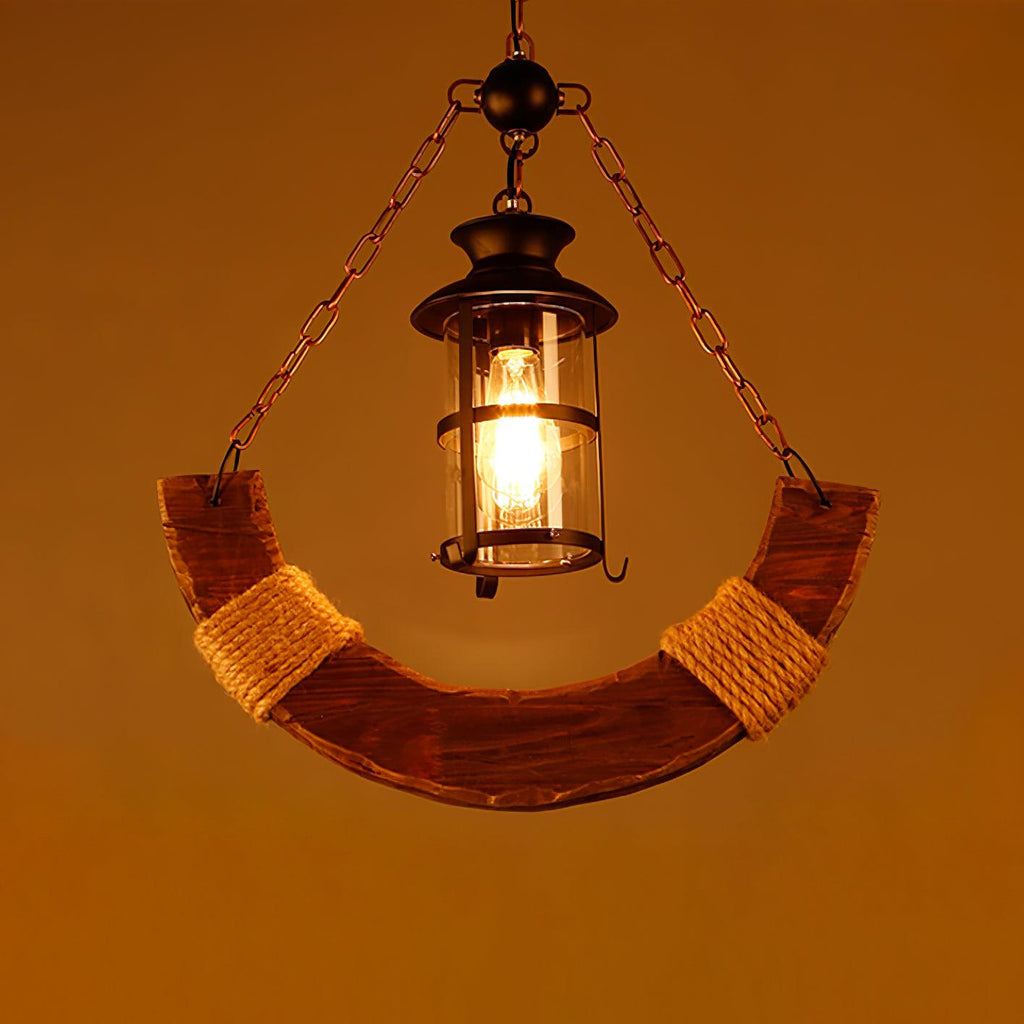 Aurzorir Chandelier Bois Vintage - Neutralighting