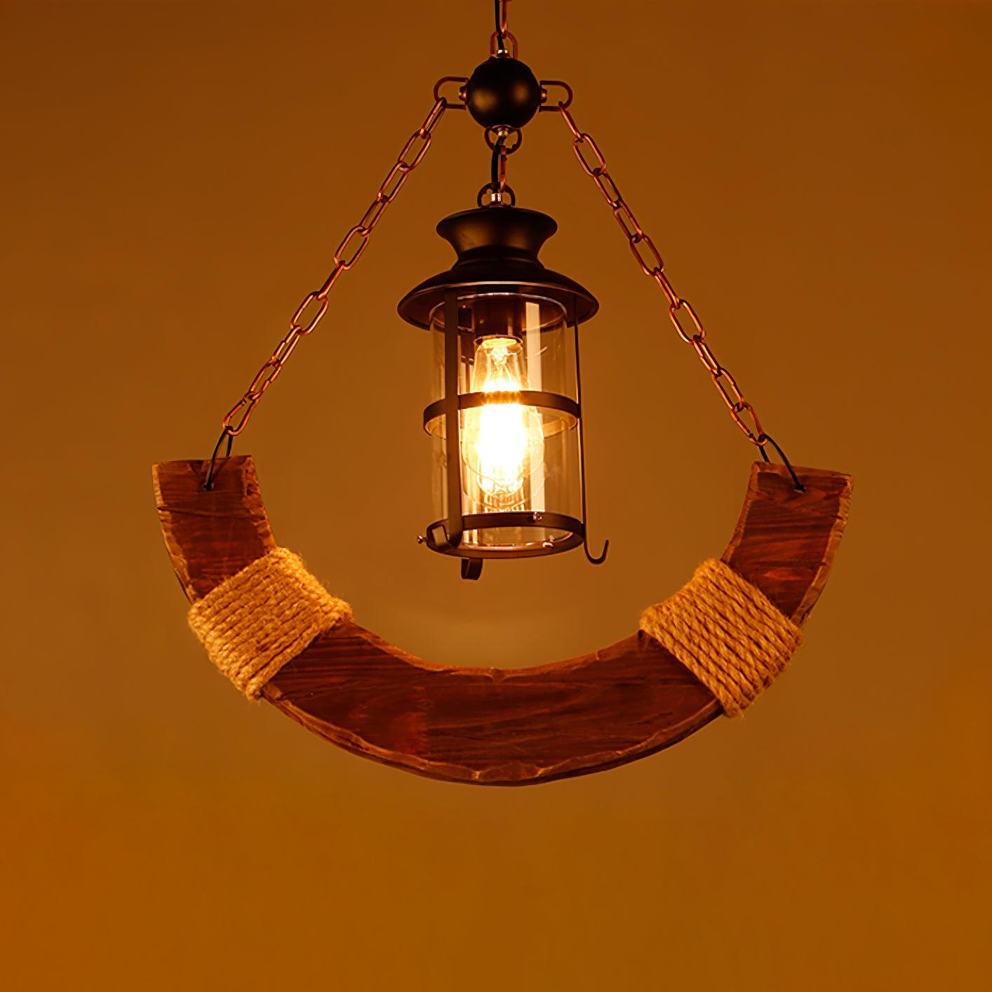 Aurzorir Chandelier Bois Vintage - Neutralighting