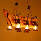 Aurzorir Chandelier Bois Vintage - Neutralighting