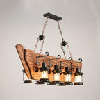 Aurzorir Chandelier Bois Vintage - Neutralighting