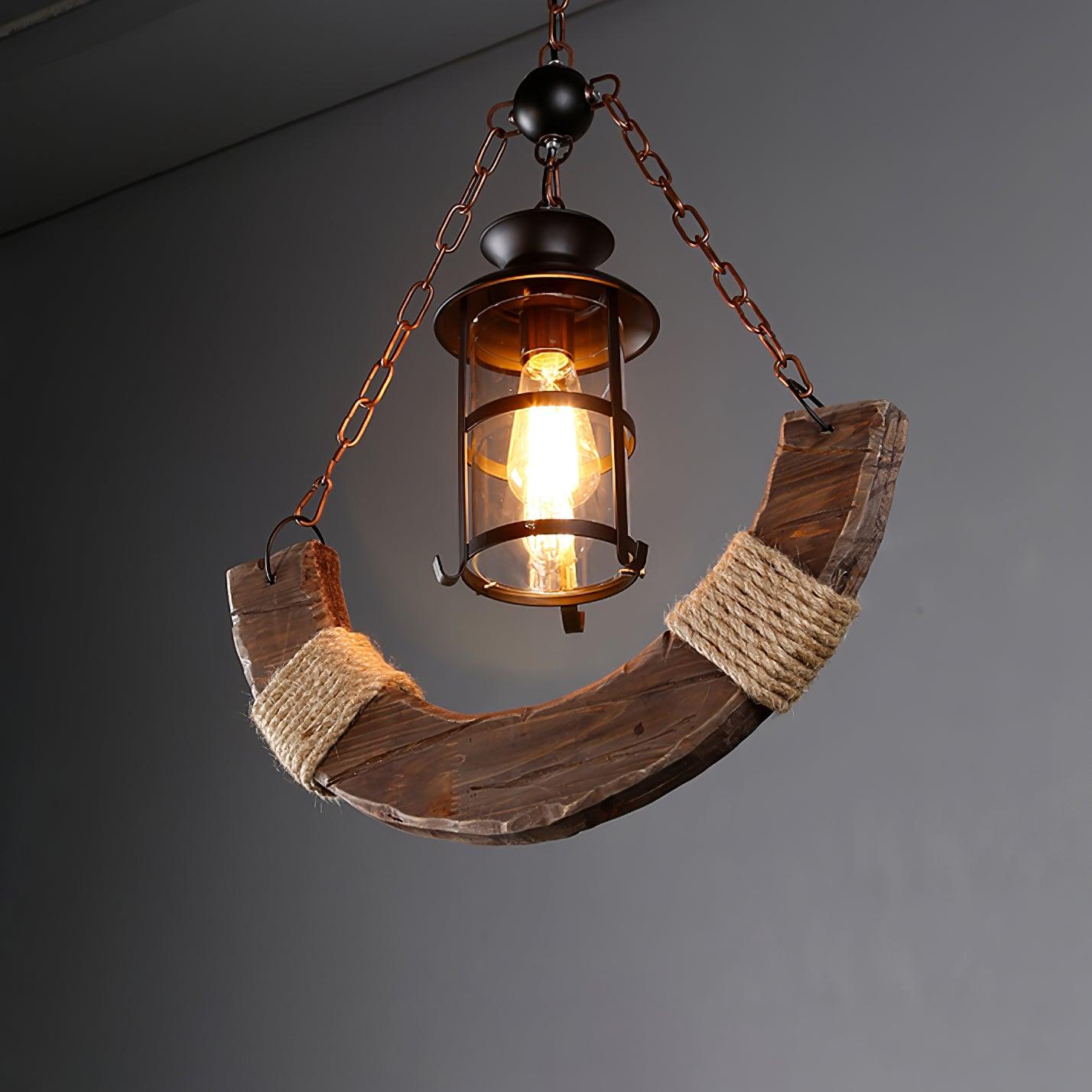Aurzorir Chandelier Bois Vintage - Neutralighting