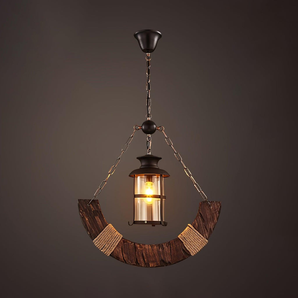 Aurzorir Chandelier Bois Vintage - Neutralighting