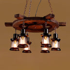 Aurzorir Chandelier Bois Vintage - Neutralighting
