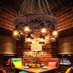 Aurzorir Chandelier Bois Vintage - Neutralighting