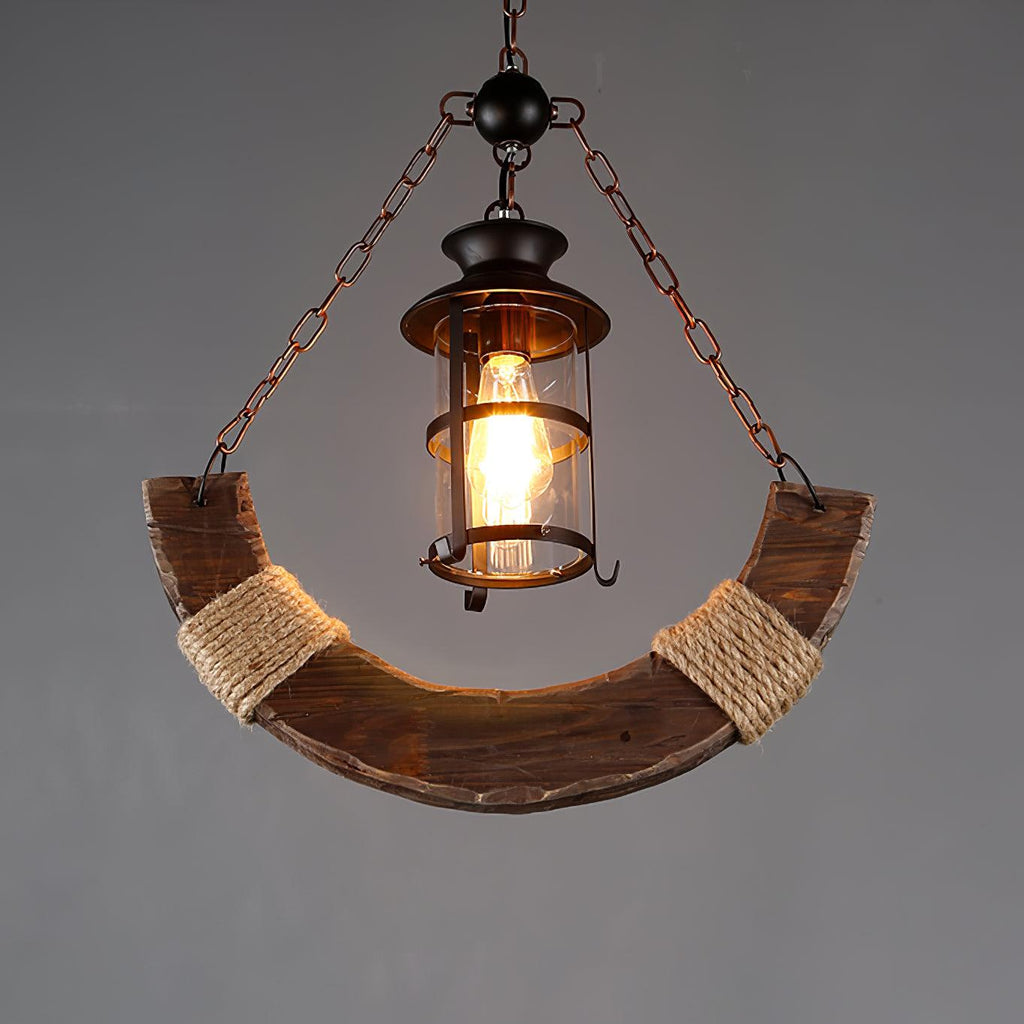 Aurzorir Chandelier Bois Vintage - Neutralighting