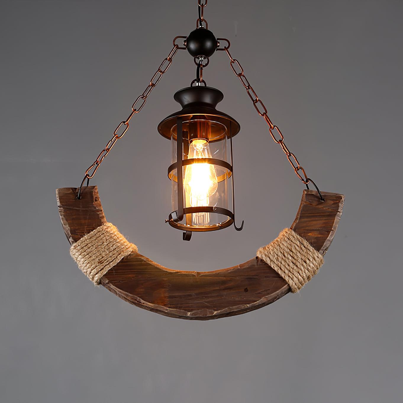 Aurzorir Chandelier Bois Vintage - Neutralighting