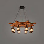 Aurzorir Chandelier Bois Vintage - Neutralighting