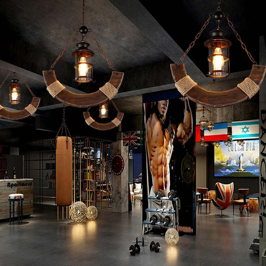 Aurzorir Chandelier Bois Vintage - Neutralighting