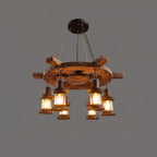 Aurzorir Chandelier Bois Vintage - Neutralighting