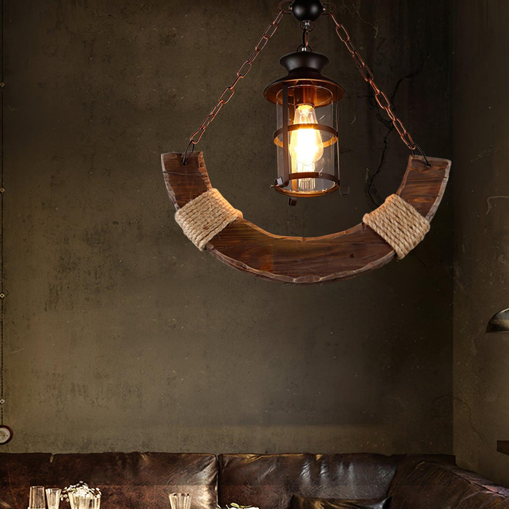 Aurzorir Chandelier Bois Vintage - Neutralighting