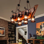 Aurzorir Chandelier Bois Vintage - Neutralighting