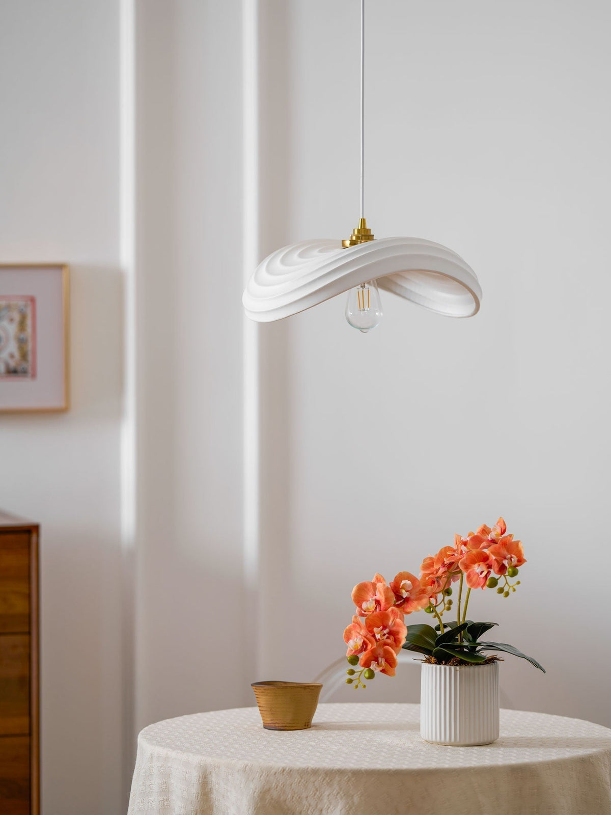 Lila Suspension Moderne en Résine - Neutralighting