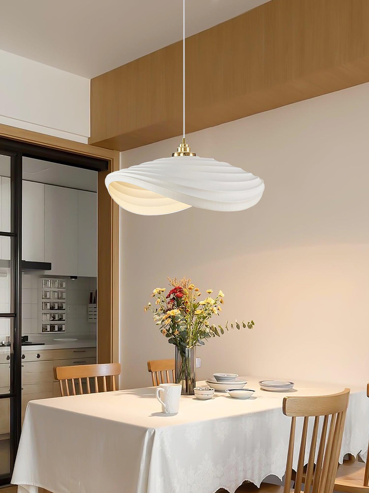 Lila Suspension Moderne en Résine - Neutralighting