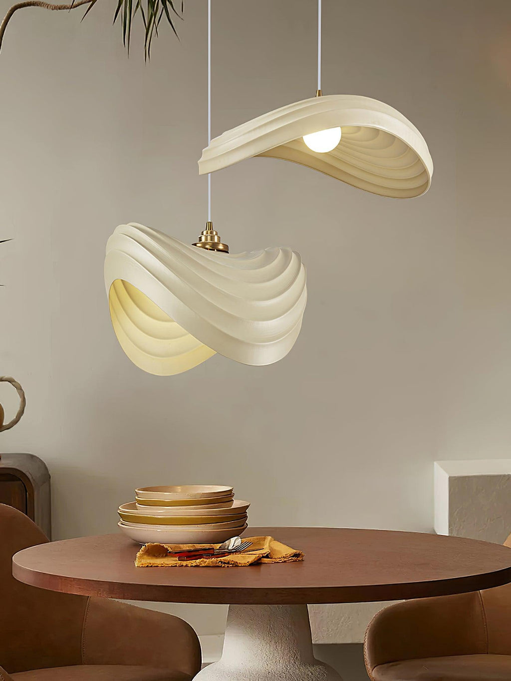 Lila Suspension Moderne en Résine - Neutralighting