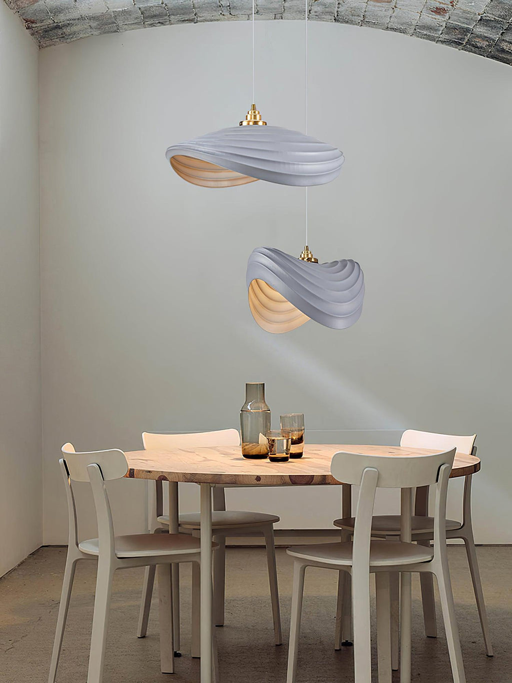 Lila Suspension Moderne en Résine - Neutralighting