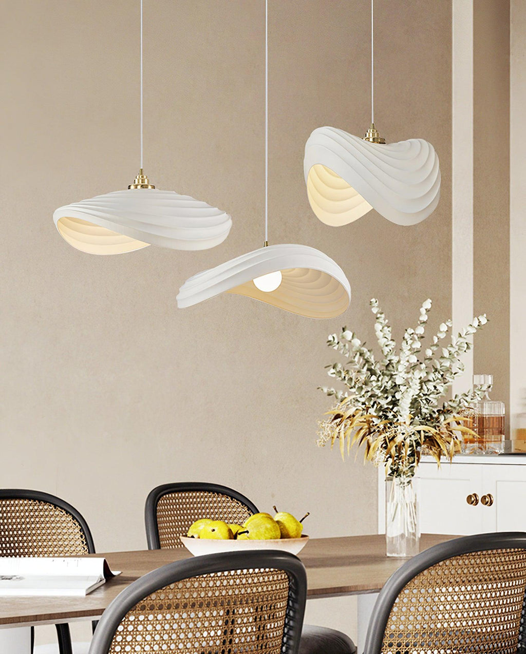 Lila Suspension Moderne en Résine - Neutralighting