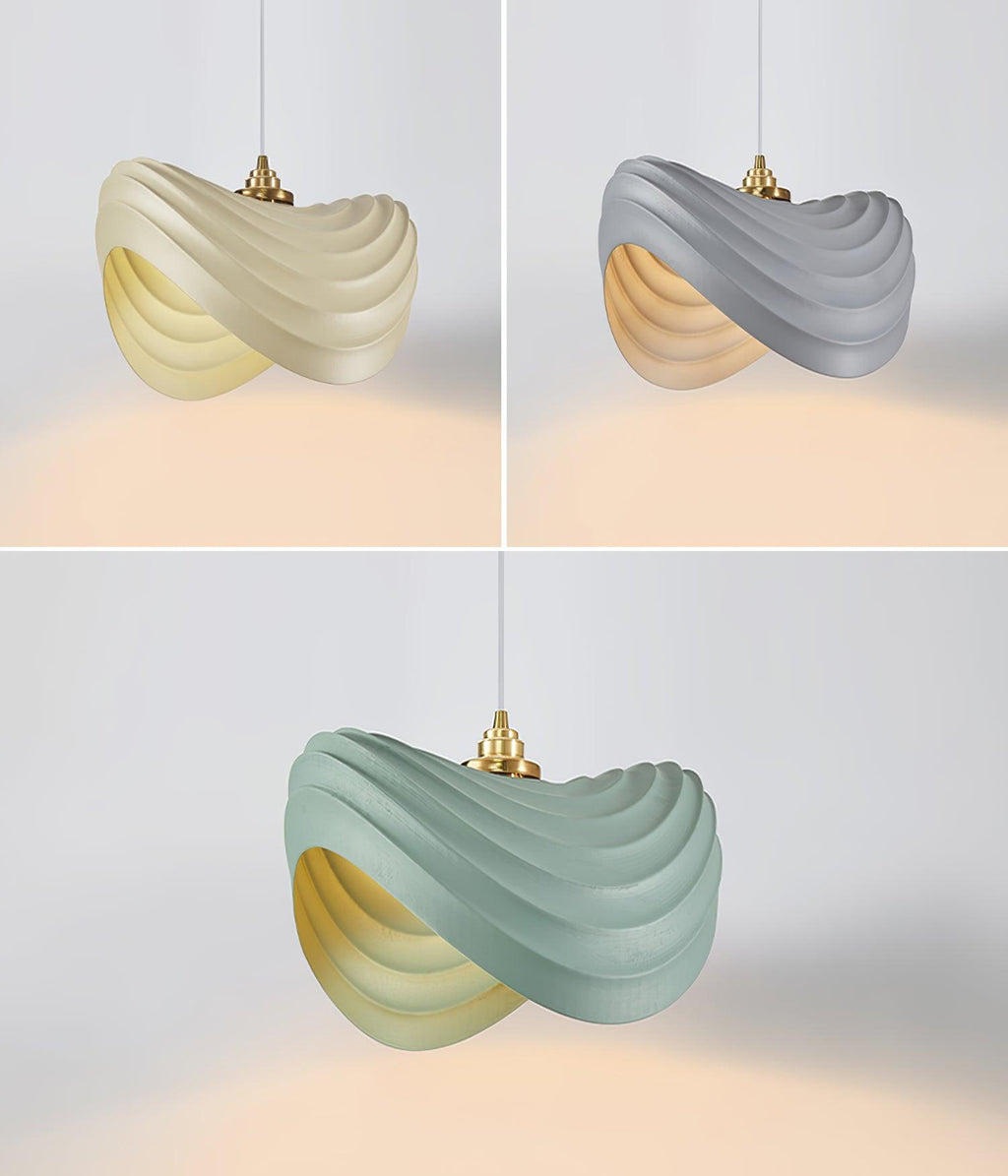 Lila Suspension Moderne en Résine - Neutralighting