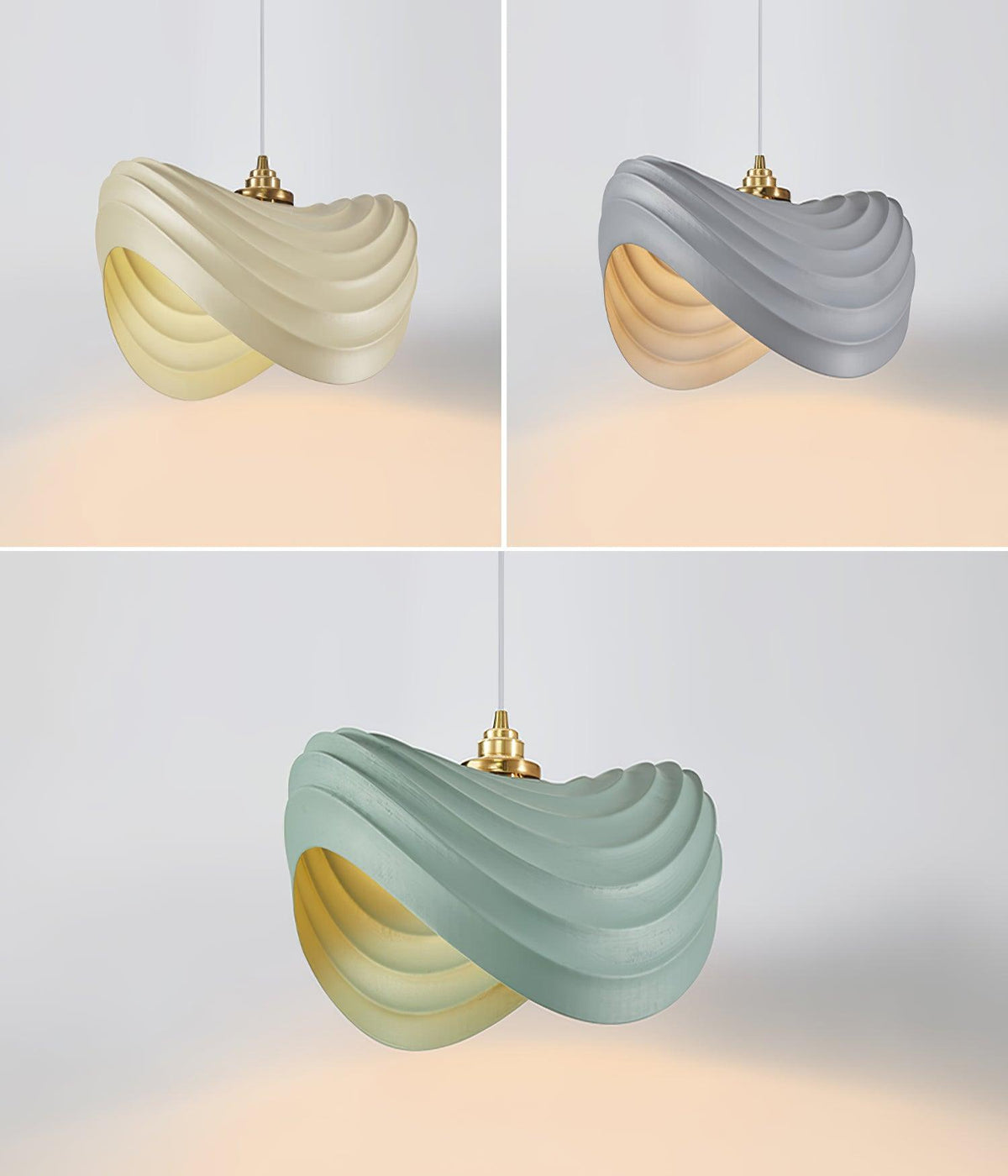 Lila Suspension Moderne en Résine - Neutralighting
