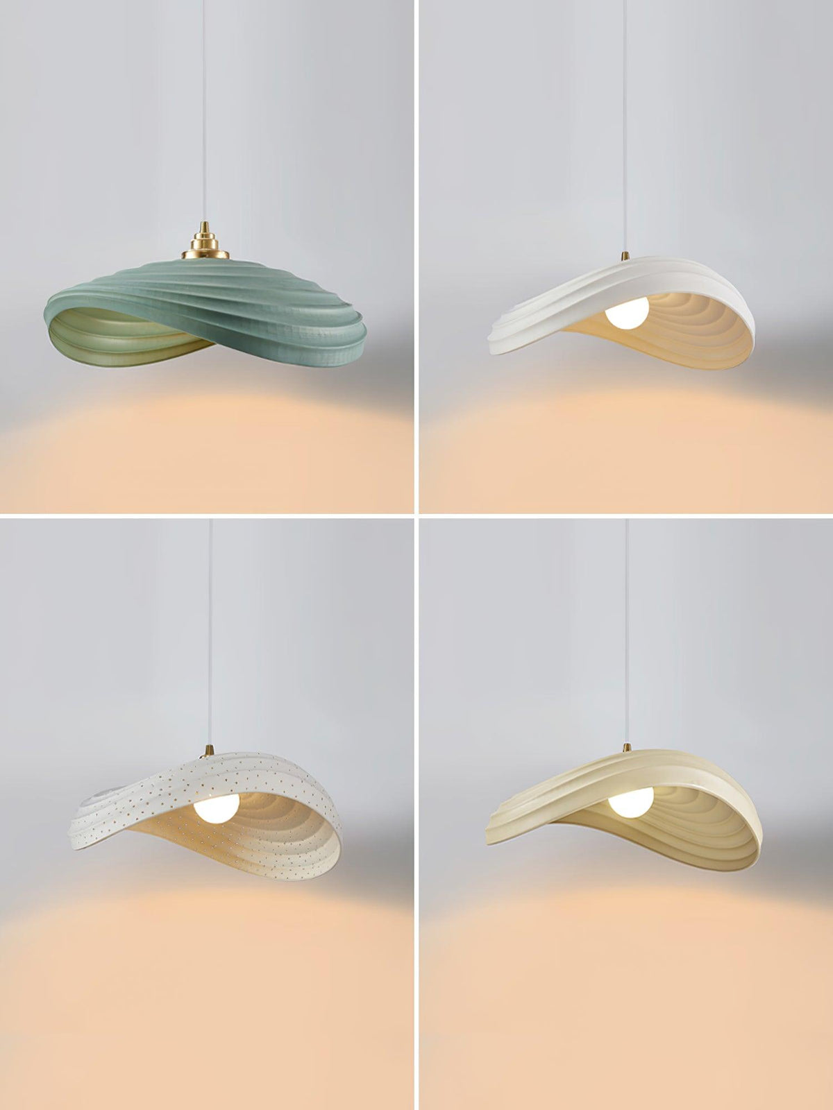 Lila Suspension Moderne en Résine - Neutralighting