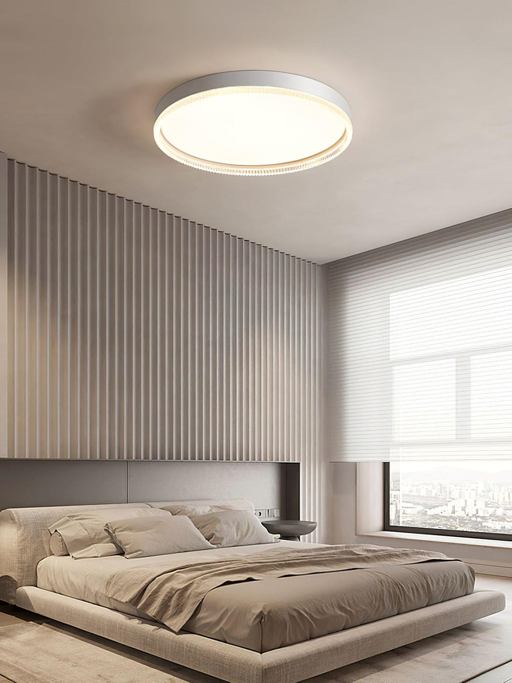 Solara Plafonnier Minimaliste Blanc - Neutralighting