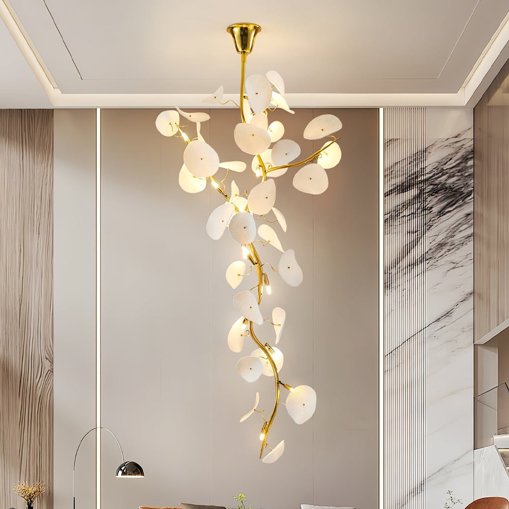 Orthair Chandelier en Céramique et Laiton Branche - Neutralighting