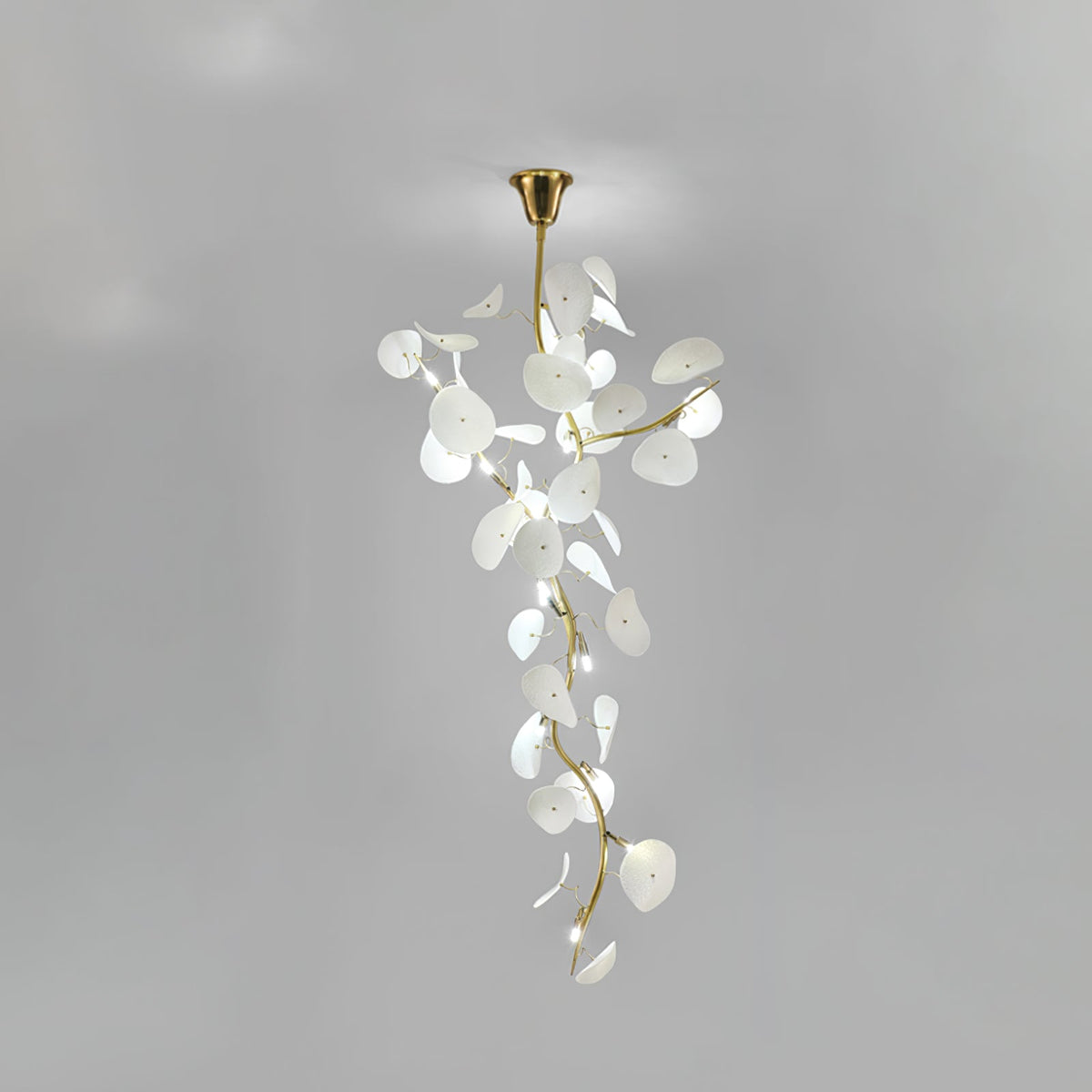 Orthair Chandelier en Céramique et Laiton Branche - Neutralighting