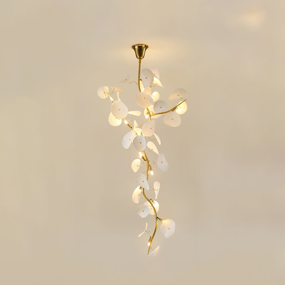 Orthair Chandelier en Céramique et Laiton Branche - Neutralighting