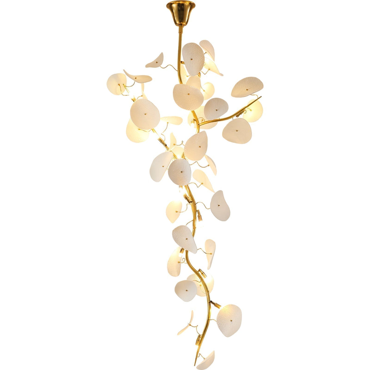 Orthair Chandelier en Céramique et Laiton Branche - Neutralighting