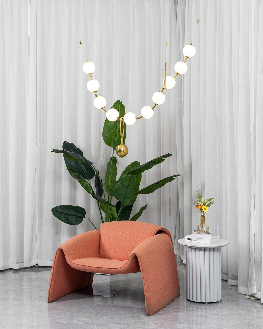 Lustra Suspension Lampe Collier en Verre - Neutralighting