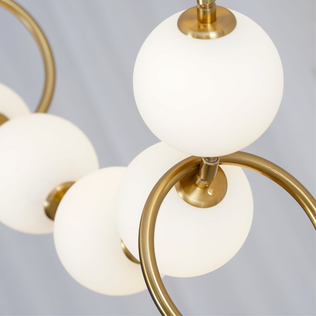 Lustra Suspension Lampe Collier en Verre - Neutralighting