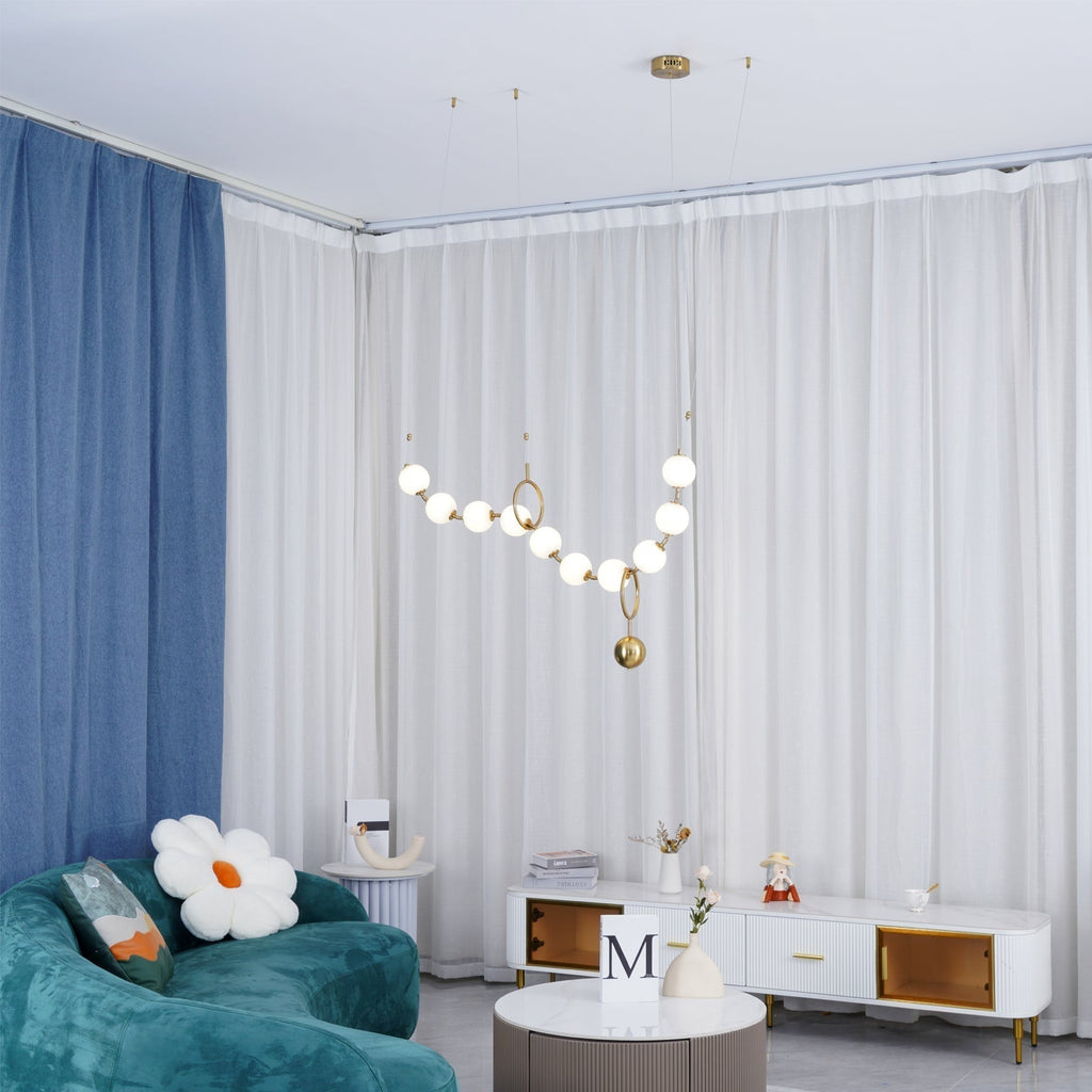 Lustra Suspension Lampe Collier en Verre - Neutralighting