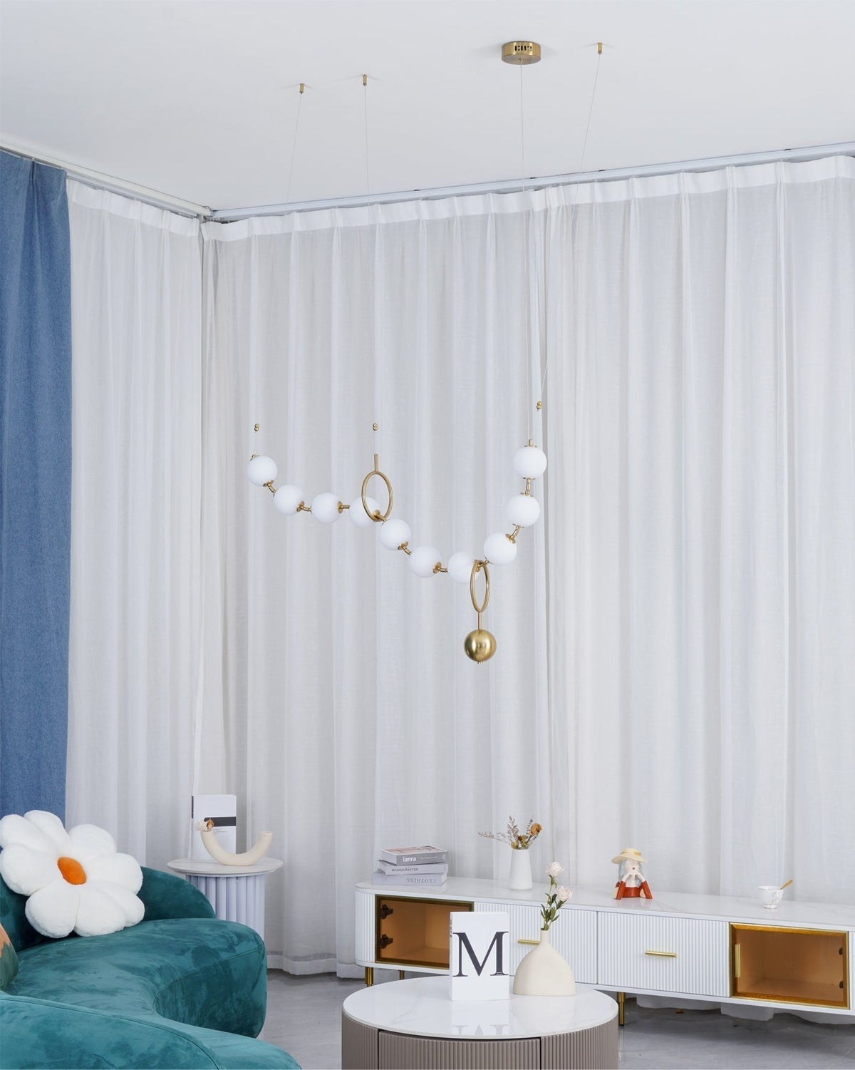 Lustra Suspension Lampe Collier en Verre - Neutralighting