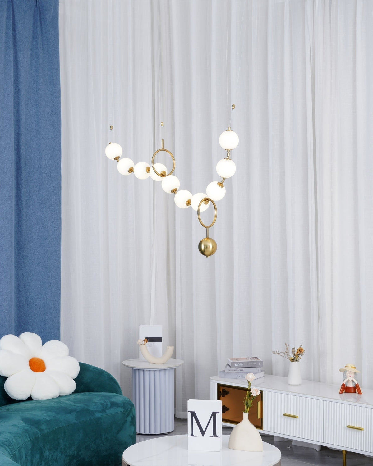 Lustra Suspension Lampe Collier en Verre - Neutralighting