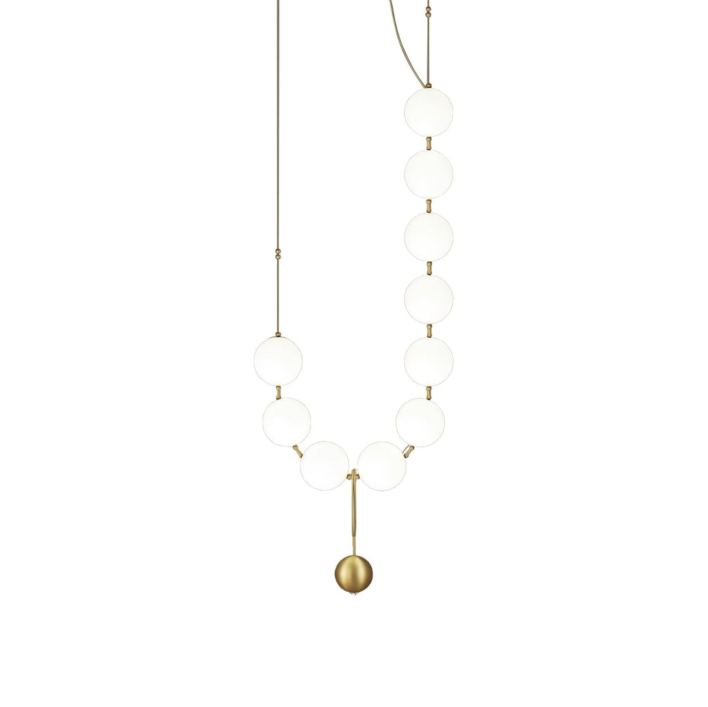 Lustra Suspension Lampe Collier en Verre - Neutralighting