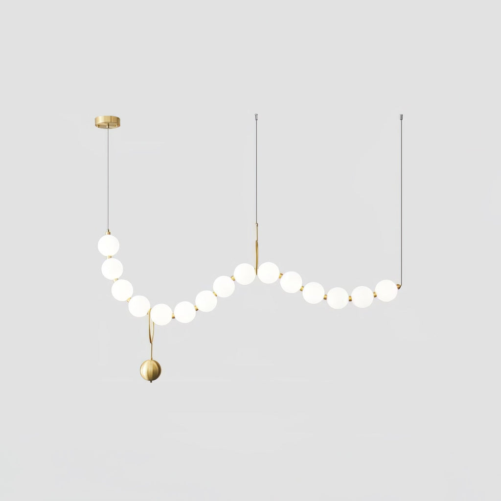Lustra Suspension Lampe Collier en Verre - Neutralighting