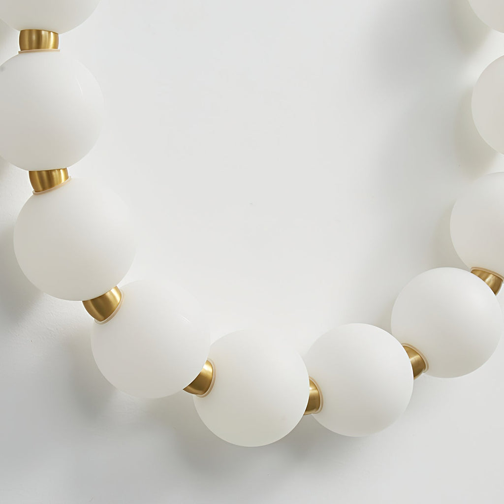 Ilirel Applique Murale Art Collier Anneau en Laiton - Neutralighting