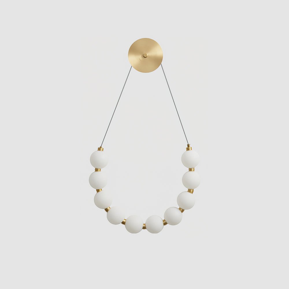 Ilirel Applique Murale Art Collier Anneau en Laiton - Neutralighting