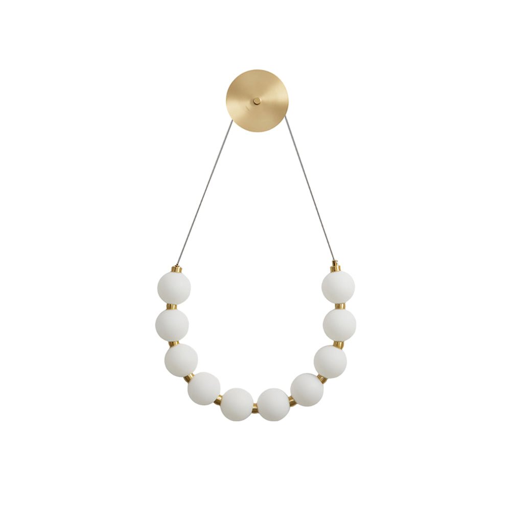 Ilirel Applique Murale Art Collier Anneau en Laiton - Neutralighting
