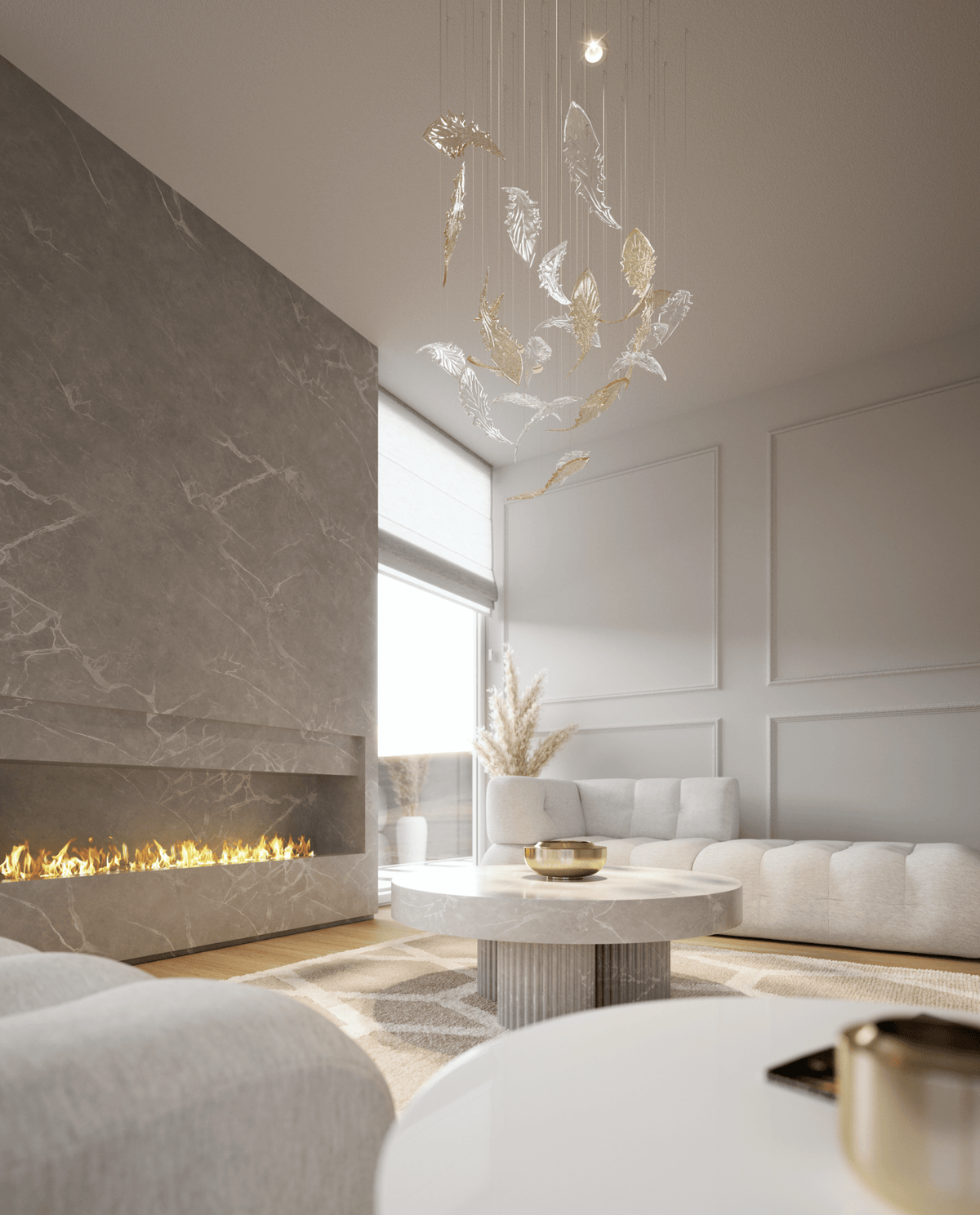 Orinila Suspension en Verre Luxueuse - Neutralighting