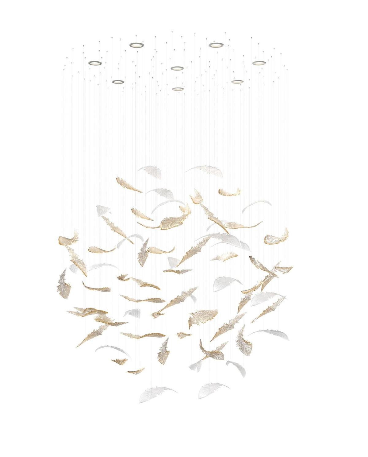 Orinila Suspension en Verre Luxueuse - Neutralighting