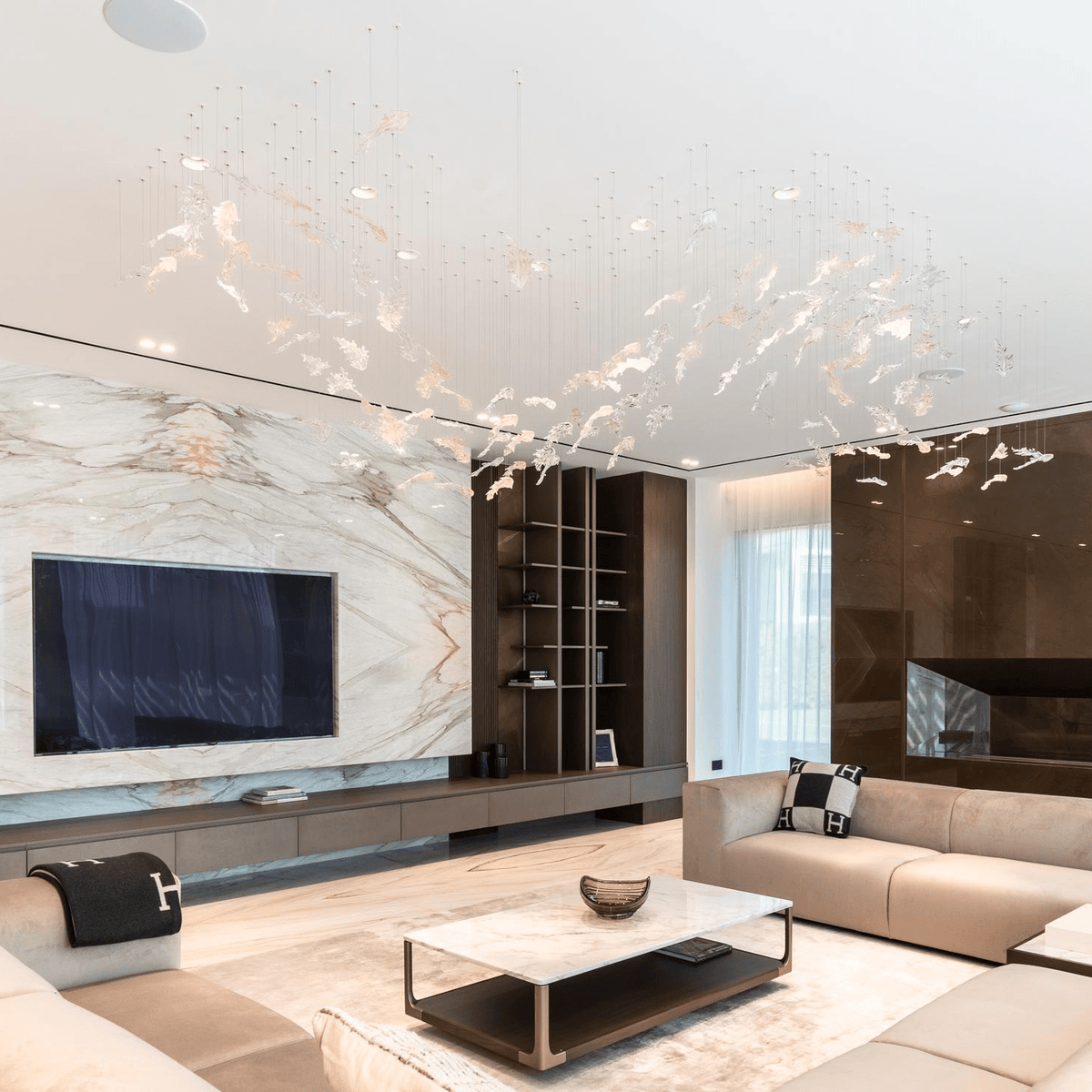 Orinila Suspension en Verre Luxueuse - Neutralighting