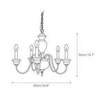 Evvine Lustre Vintage Industriel en Bois et Métal - Neutralighting