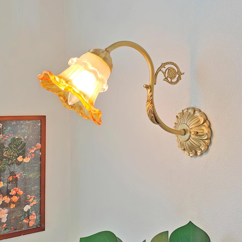 Neiman Applique Murale Volant Rose - Neutralighting