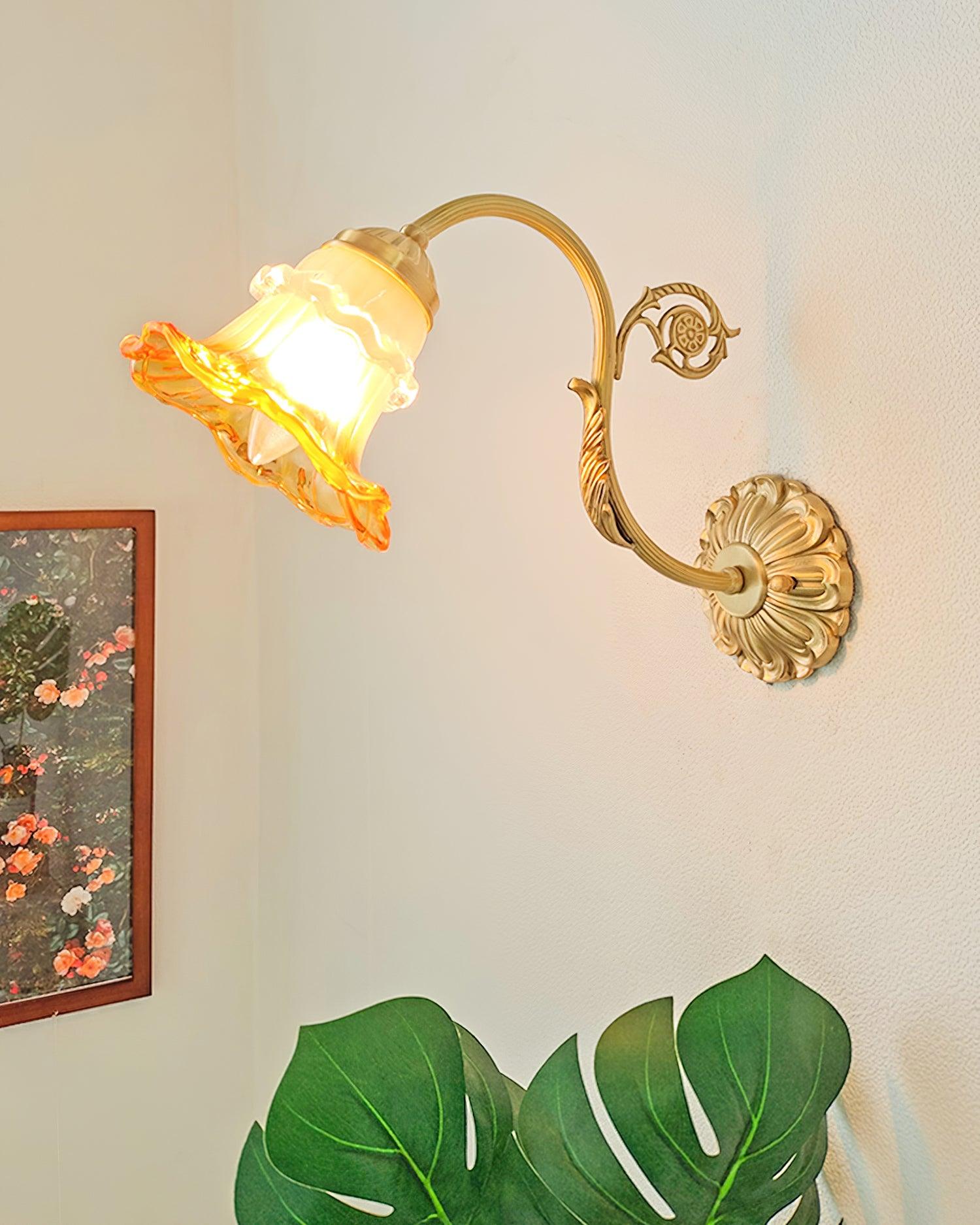 Neiman Applique Murale Volant Rose - Neutralighting