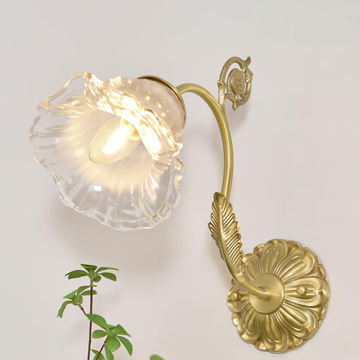 Neiman Applique Murale Volant Rose - Neutralighting
