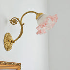 Neiman Applique Murale Volant Rose - Neutralighting